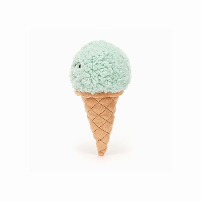 Jellycat Irresistible Ice Cream Mint Australia | 054367MJZ